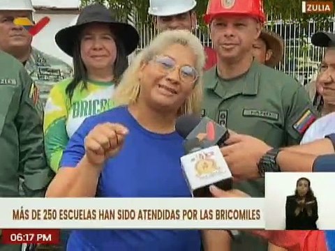 250 escuelas han sido recuperadas y rehabilitadas por las Bricomiles en el edo. Zulia