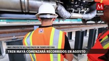 Dos nuevos convoyes del Tren Maya estarán listos en agosto