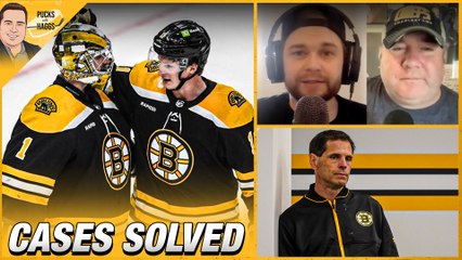 Bruins Resolve Jeremy Swayman and Trent Frederic Arbitration | Pucks w/ Haggs