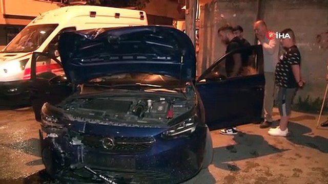 Pendik'te alkollü sürücü evin duvarına çarptı: 1 yaralı