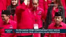 PDI Perjuangan Terima Permintaan Maaf Rocky Gerung Usai Hina Presiden Jokowi