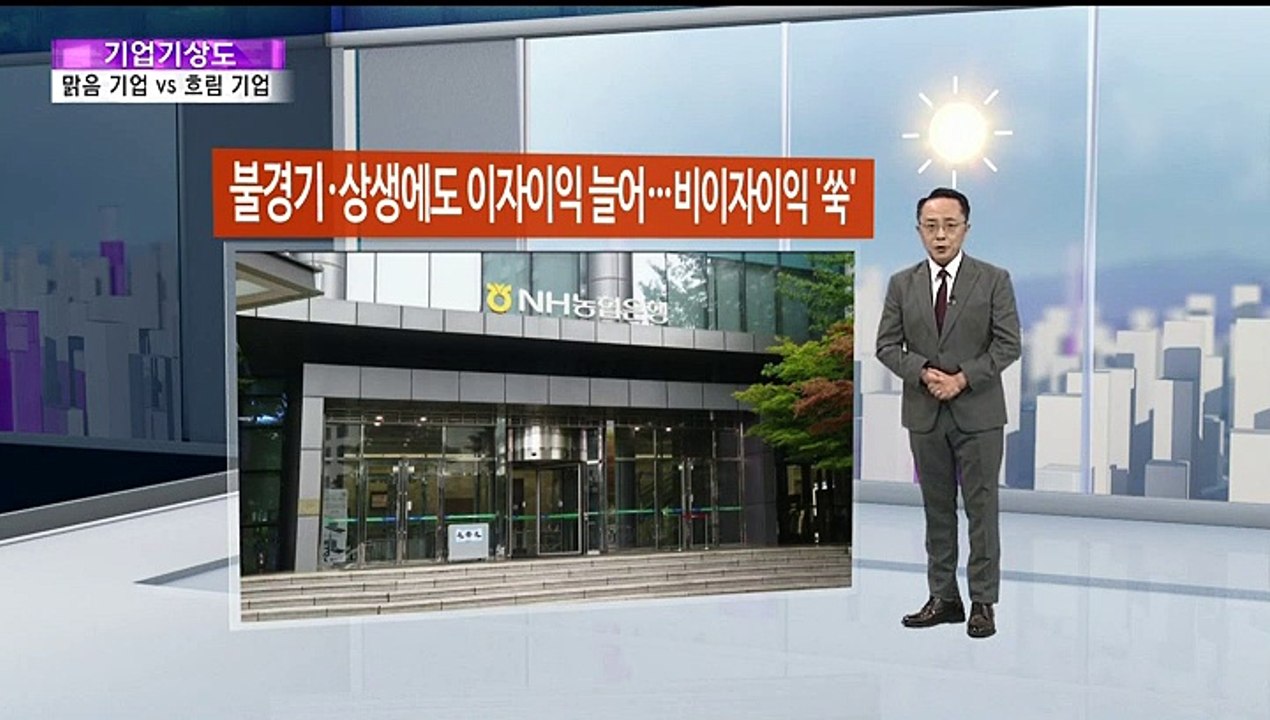 [기업기상도] 곳간 채워 맑은 기업 vs 부실 폭풍 휩싸인 기업