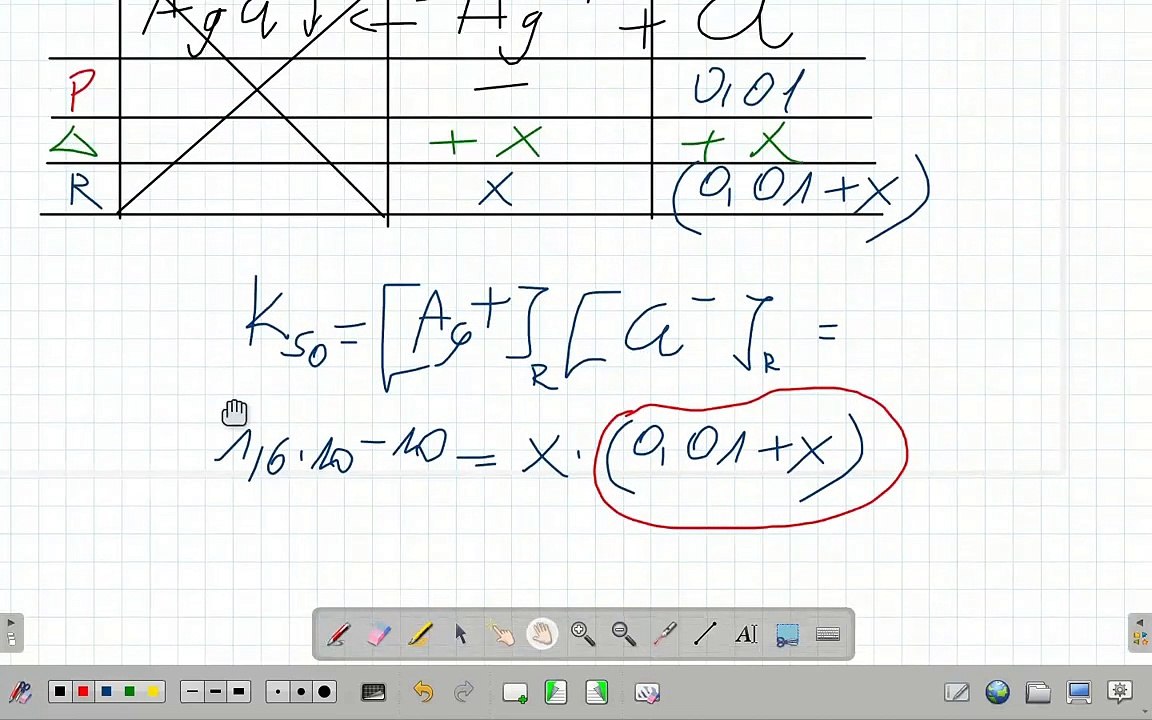 ZADANIE 7.5.7 EFEKT WSPÓLNEGO JONU Ile μg AgCl rozpuści się w 300 ml  UMED. #chemia #chemistry