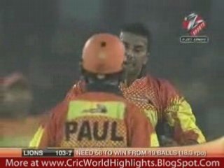 Part 4: 21st Match - Lions v Champs - Full Highlights