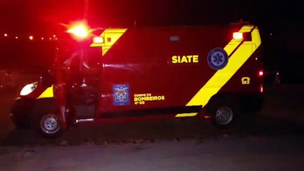 Homem fica ferido ao cair de moto  na Avenida Piquiri