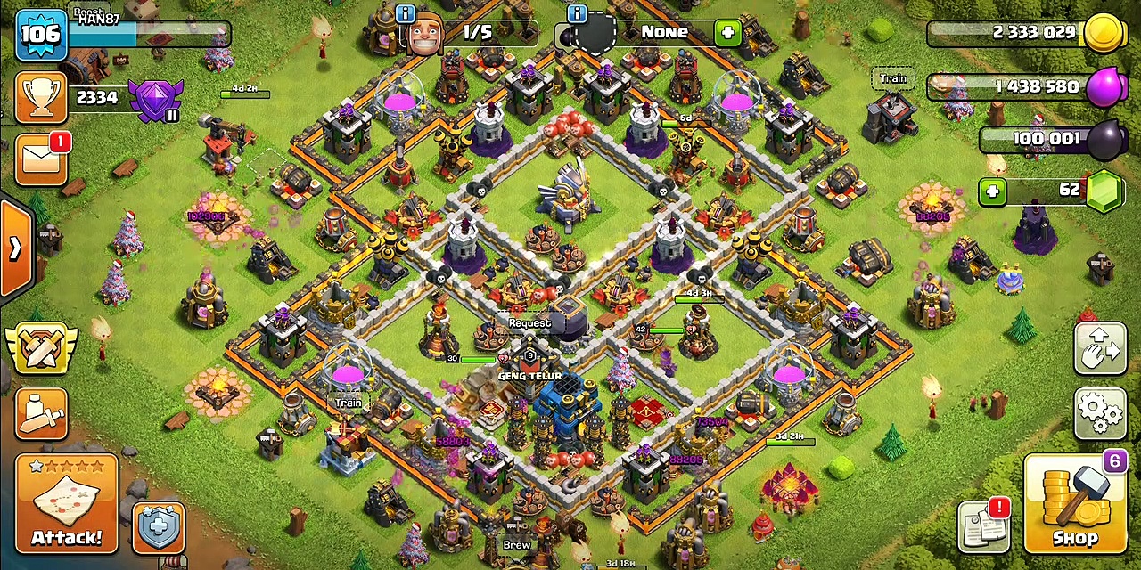 clash of clans th12