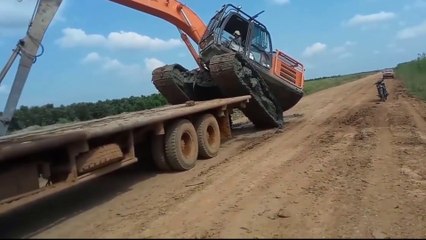 下载视频: Extreme Dangerous Excavator Heavy Equipment Operator Skill  Amazing Modern Construction Machinery--#2