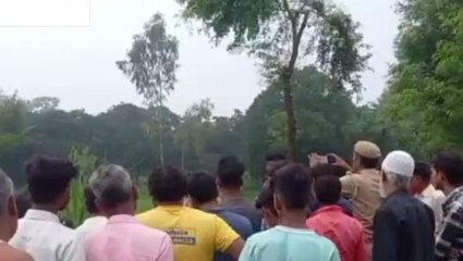 बिजनौर: गन्ने के खेत पर अधेड़ व्यक्ति का मिला शव, सनसनी