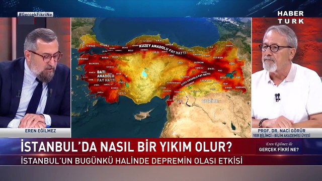 Avertissement de tremblement de terre d'Istanbul de Naci Görür： Tout d'abord, ce sera sur la faille de Kumburgaz, 2,5 millions de personnes sont à risque