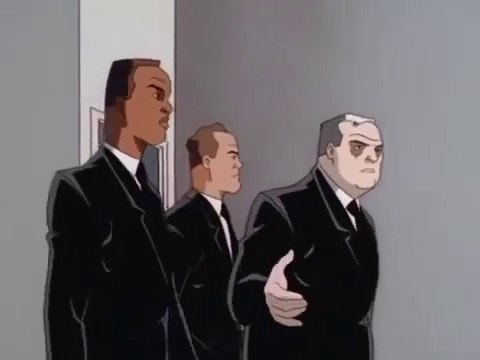 Men In Black (MIB: The Series) 04 The Alpha Syndrome 1, animation based on the science fiction film Men in Black