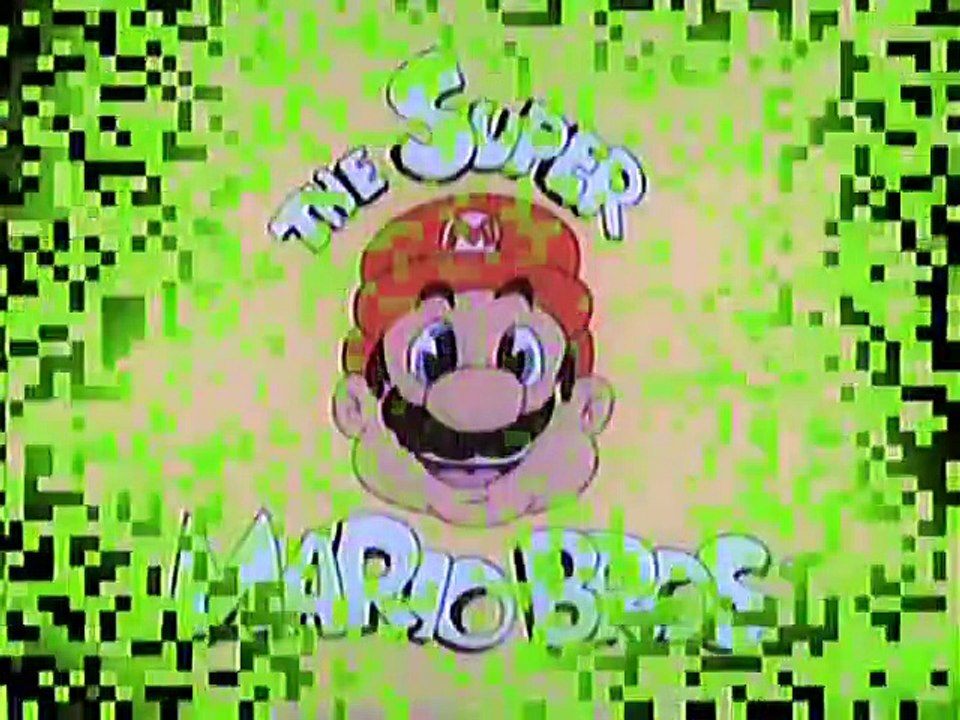 Super Mario Brothers Super Show 28  Mighty Mario, NINTENDO game animation