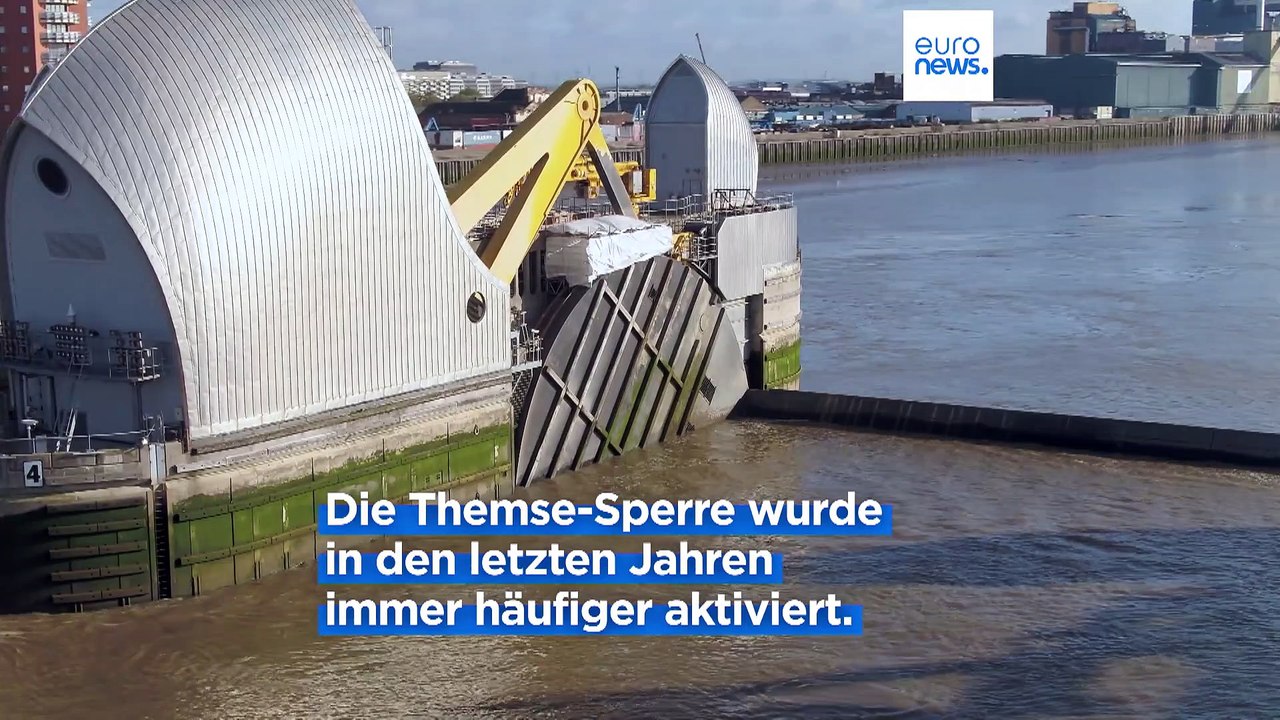 Nicht mehr ausreichend: Die ungewisse Zukunft des Themse-Sperrwerks