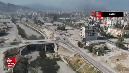 Asrın felaketinin 6'ncı ayında deprem bölgesi havadan görüntülendi