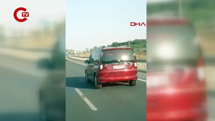 TAKSİ BAGAJINDA TEHLİKELİ YOLCULUK KAMERADA