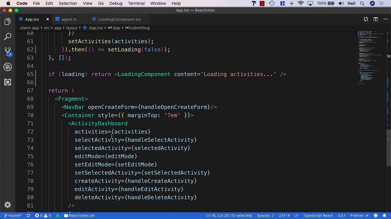 Axios (Legacy) - Adding a loading indicator for submitting data