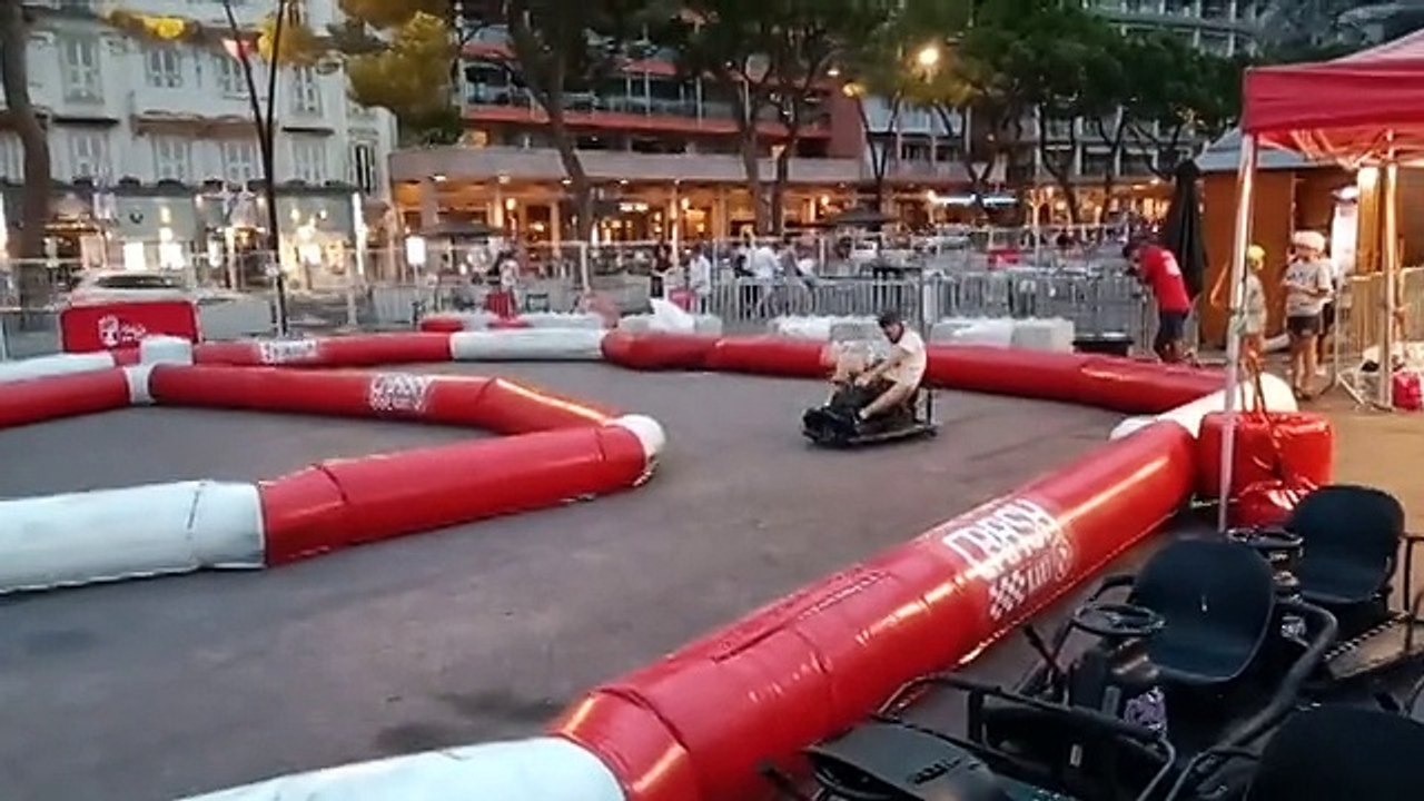 KART EN GLISSE  vidéo lulu du jura