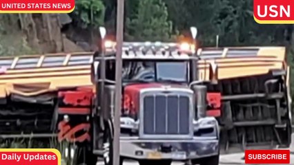 11 people injured after bus returning to YMCA summer camp crashes in Idaho video