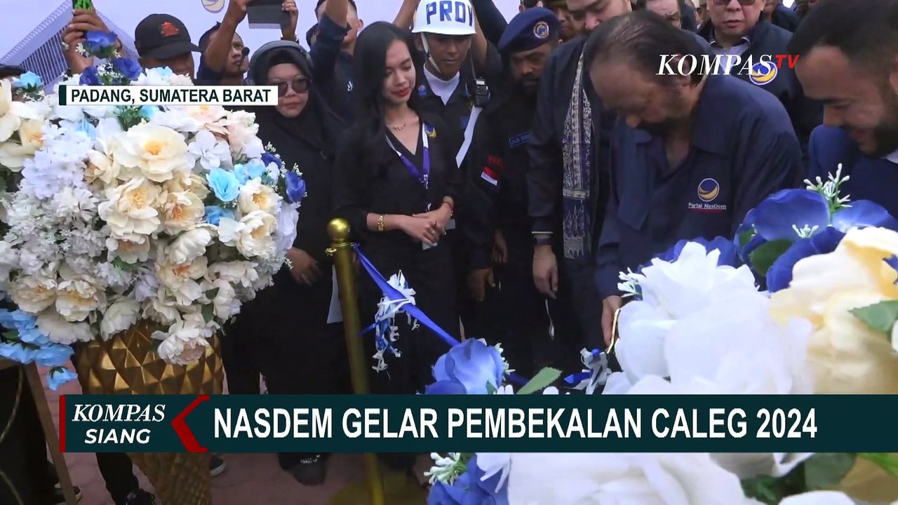 Temui Kadernya di Padang, Surya Paloh: Kita Siap untuk Menang dan Kalah
