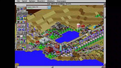 Dailymotion Video Title -- No. 006b "Sim City 2000" on EA GAME APPLI [DOS-BOX]--Simulation, RTS( Real-Time Strategy)