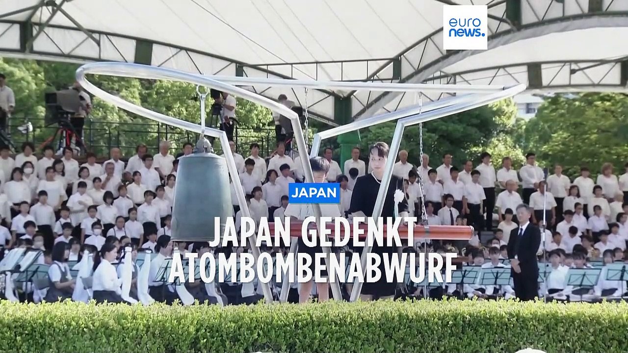 Japan gedenkt dem Atombombenabwurf vor 78 Jahren