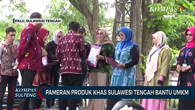 Pameran Produk Khas Sulawesi Tengah Bantu UMKM