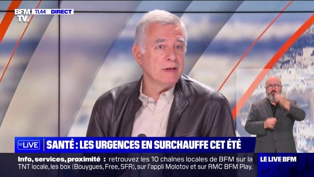 Urgences en surchauffe: On ne valorise pas le travail le plus dur souligne Christophe Prudhomme, médecin urgentiste