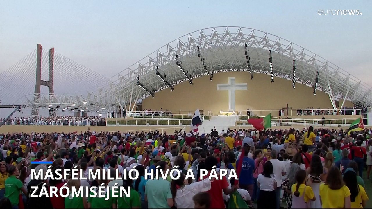 Az egyenjogúságért és a békéért emelt szót portugáliai zárómiséjén a pápa
