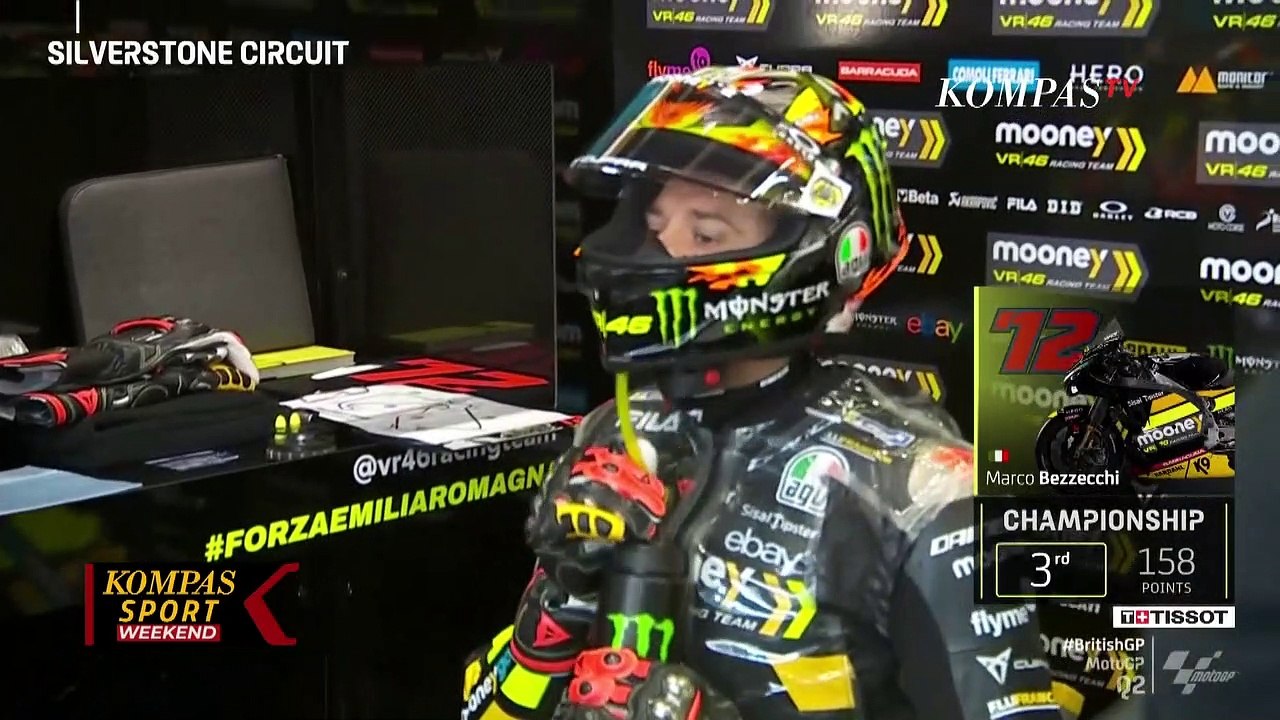 Meski Terjatuh, Marco Bezzecchi Raih Pole Position di Sirkuit Silverstone, Inggris