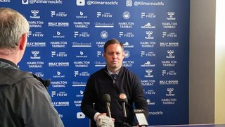 Michael Beale v Kilmarnock - Post-match press conference