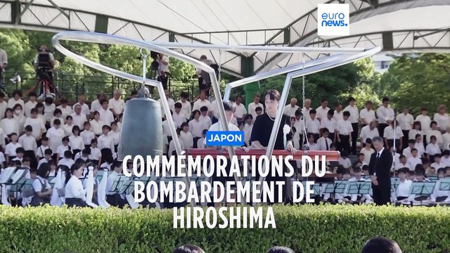 Japon : commémorations du 78ème anniversaire du bombardement atomique de Hiroshima