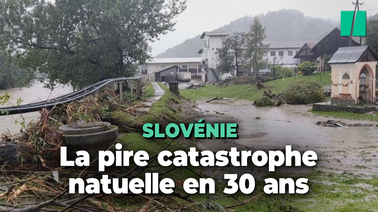 En Slovénie, des inondations causées par plusieurs jours de pluie torrentielle ont fait au moins 3 morts