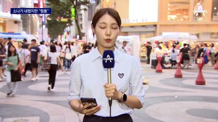 소나기 내렸지만 “찜통 같아요”…‘습한 폭염’에 지친 나들이객