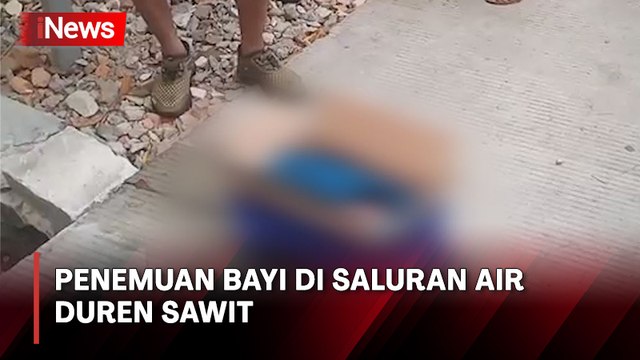 Bayi Perempuan dengan Kondisi Menggigil Ditemukan di Saluran Air Duren Sawit