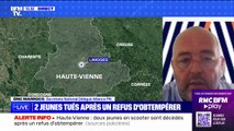 Deux jeunes âgés de 16 et 23 ans sont morts après un refus d'obtempérer à Limoges, en Haute-Vienne