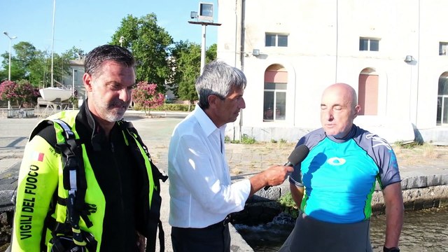 Messina, gli interventi dei vigili del fuoco anche via mare