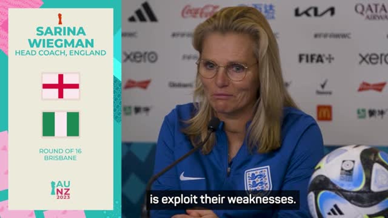 England to 'exploit' Nigeria's weaknesses - Wiegman