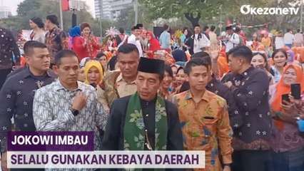 Download Video: Jokowi Ingin Kebaya Daerah Semakin Disenangi Masyarakat Indonesia