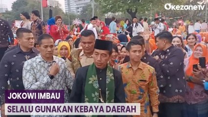 Jokowi Ingin Kebaya Daerah Semakin Disenangi Masyarakat Indonesia