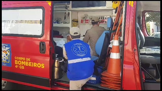 Siate atende vítima de ferimento por arma de Fogo no Riviera
