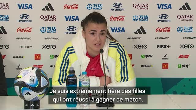 Suède - Musovic : “Extrêmement fière des filles”