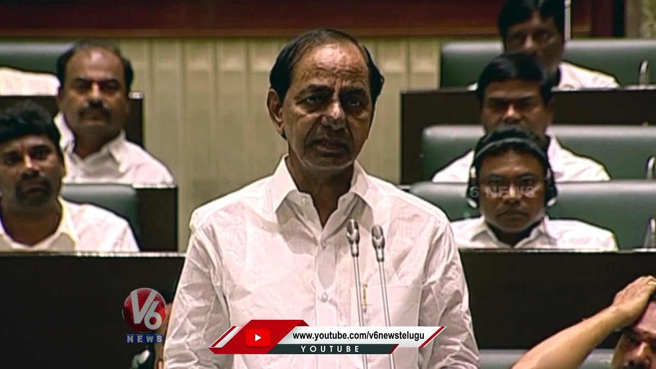 I Will Send Urea To Congress Leaders If They Want, Says CM KCR In Assembly | V6 News