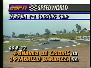F1 1993 - SOUTH AFRICA (ESPN) - ROUND 1