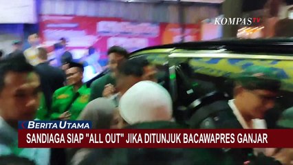 Soal Jadi Bacawapres Ganjar, Sandi: Apapun Keputusannya, Saya Siap 'All Out'!