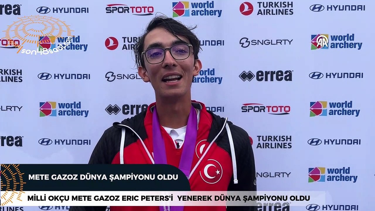 Mete Gazoz Dünya şampiyonu oldu