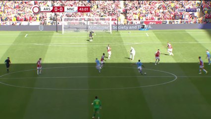 Community Shield : Rodri à deux doigts d'imiter Sotoca avec un lob de 50 mètres !