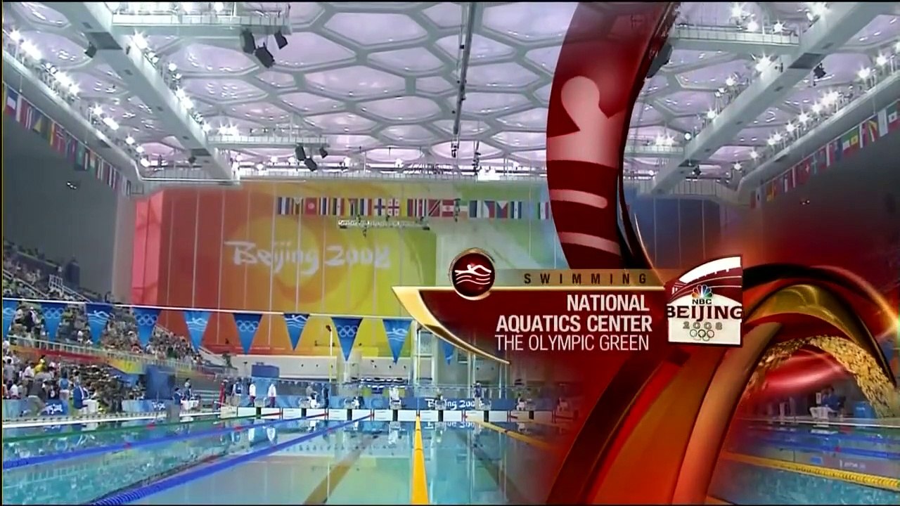 Michael Phelps 400m IM 1st Gold  Olympics