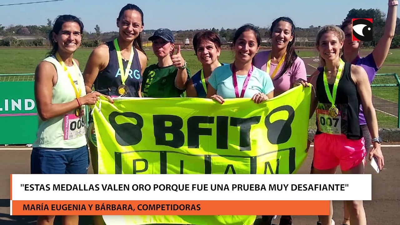 "Estas medallas valen oro porque fue una prueba muy desafiante"