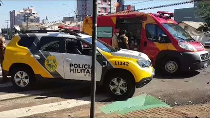 Mulher fica ferida em acidente na Rua Recife