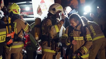 Zakopane - akcja harytatywna strażaków