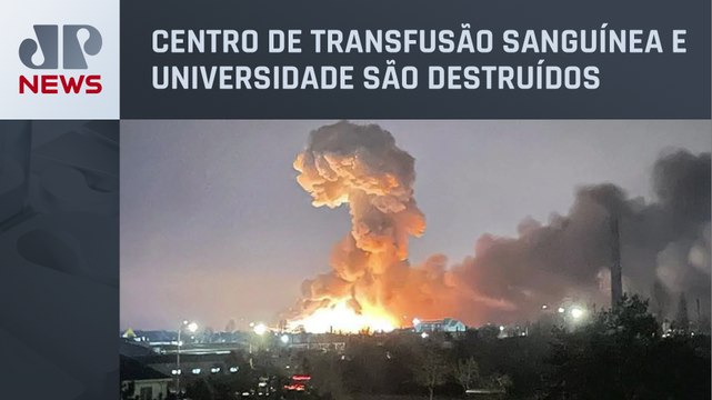 Bombardeios atingem prédios civis na Rússia e Ucrânia